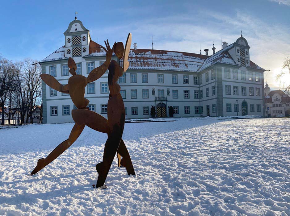 Leben ist Bewegung, Stahl, Höhe 3m